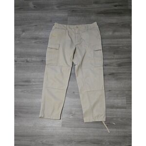 Propper Combat Pants Mens Large Regular Khaki Cargo Ripstop Tactical Military